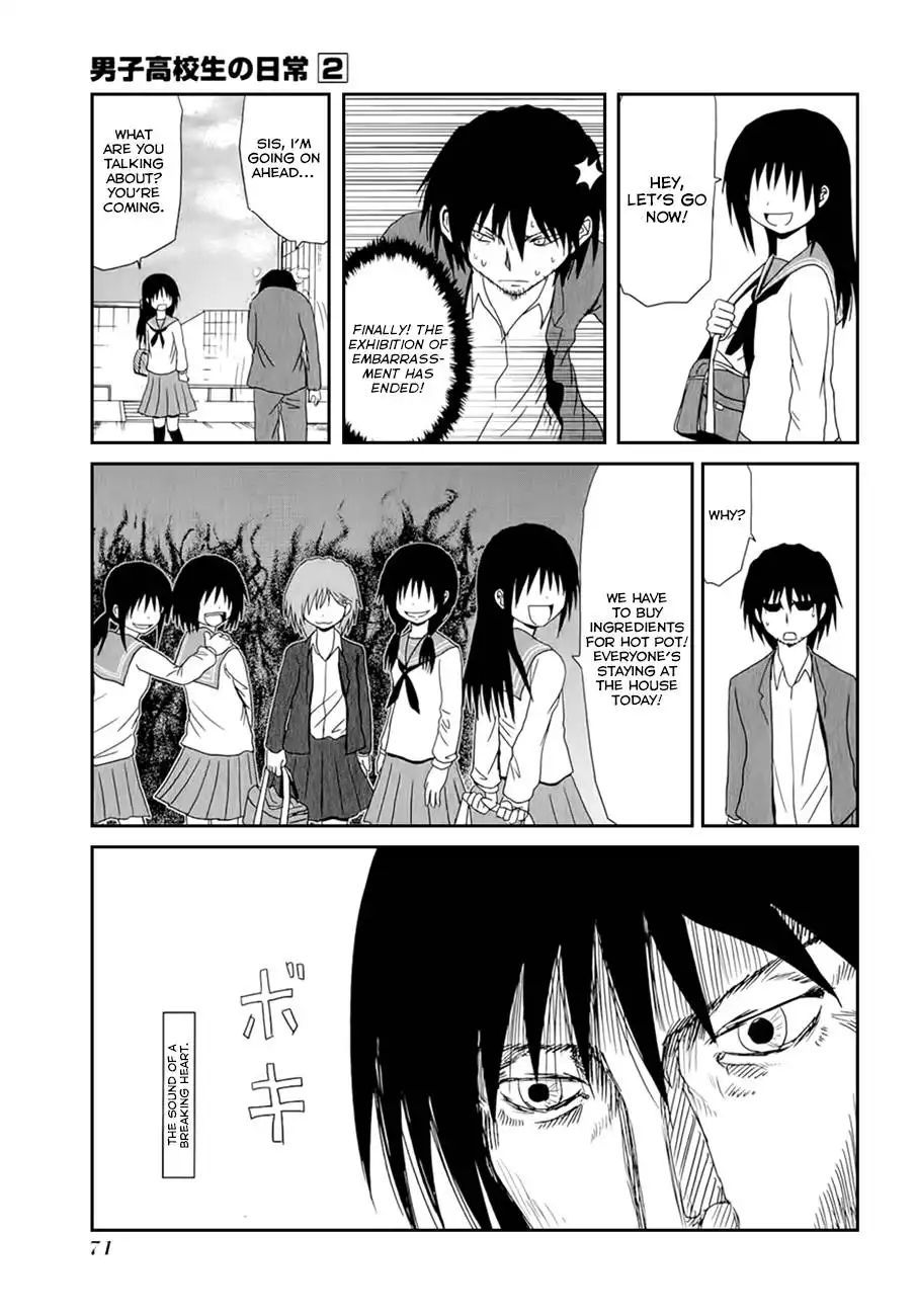 Danshi Koukousei no Nichijou Chapter 24 9